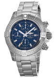 Breitling Avenger Chronograph 45mm Blue Dial Silver Steel Strap Watch for Men - A13317101C1A1 Buy Now By Breitling