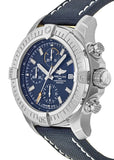Breitling Avenger Chronograph 45mm Blue Dial Blue Calfskin Strap Watch for Men - A13317101C1X2 Buy Now By Breitling