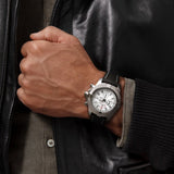 Breitling Super Avenger Chronograph 48 White Dial Black Nylon Strap Watch for Men - A133751A1A1X1 Buy Now By Breitling