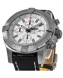 Breitling Super Avenger Chronograph 48 White Dial Black Nylon Strap Watch for Men - A133751A1A1X1 Buy Now By Breitling