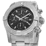 Breitling Avenger Chronograph 43 Black Dial Silver Steel Strap Watch for Men - A13385101B1A1 Buy Now By Breitling