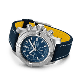 Breitling Avenger Chronograph 43 Blue Dial Blue Nylon Strap Watch for Men - A13385101C1X1 Buy Now By Breitling