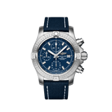 Breitling Avenger Chronograph 43 Blue Dial Blue Nylon Strap Watch for Men - A13385101C1X1 Buy Now By Breitling