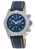 Breitling Avenger Chronograph 43 Blue Dial Blue Nylon Strap Watch for Men - A13385101C1X1 Buy Now By Breitling