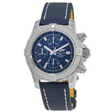 Breitling Avenger Chronograph 45mm Blue Dial Blue Calfskin Strap Watch for Men - A13317101C1X2 Buy Now By Breitling