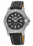 Breitling Avenger Automatic 43mm Black Dial Black Nylon Strap Watch for Men - A17318101B1X2 Buy Now By Breitling