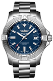 Breitling Avenger Automatic 43mm Blue Dial Silver Steel Strap Watch for Men - A17318101C1A1 Buy Now By Breitling