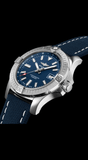 Breitling Avenger Automatic 43mm Blue Dial Blue Nylon Strap Watch for Men - A17318101C1X2 Buy Now By Breitling