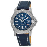 Breitling Avenger Automatic 43 Blue Dial Blue Nylon Strap Watch for Men - A17318101C1X1 Buy Now By Breitling