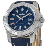 Breitling Avenger Automatic 43mm Blue Dial Blue Nylon Strap Watch for Men - A17318101C1X2 Buy Now By Breitling