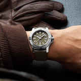 Breitling Avenger Automatic GMT 43 Green Dial Green Nylon Strap Watch for Men - A17318101L1X1 Buy Now By Breitling