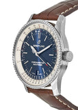 Breitling Navitimer Automatic 38mm Blue Dial Brown Leather Strap Mens Watch - A17325211C1P2 Buy Now By Breitling