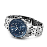 Breitling Navitimer Automatic 41mm Blue Dial Silver Steel Strap Watch for Men - A17326161C1A1 Buy Now By Breitling