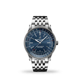 Breitling Navitimer Automatic 41mm Blue Dial Silver Steel Strap Watch for Men - A17326161C1A1 Buy Now By Breitling