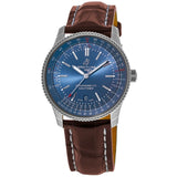 Breitling Navitimer 1 Automatic 41mm Blue Dial Brown Steel Strap Watch for Men - A17326161C1P1 Buy Now By Breitling