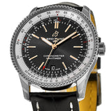 Breitling Navitimer 1 Automatic 41mm Black Dial Black Leather Strap Mens Watch - A17326211B1P1 Buy Now By Breitling
