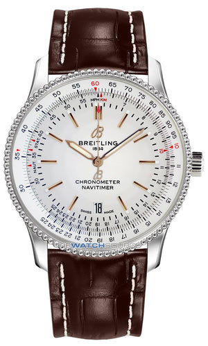Breitling Navitimer Automatic 41mm Brown Leather Strap Mens Watch - A17326211G1P1 Buy Now By Breitling