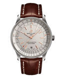 Breitling Navitimer 1 Automatic 41mm White Dial Brown Leather Strap Mens Watch - A17326211G1P1 Buy Now By Breitling