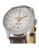 Breitling Navitimer 1 Automatic 41mm White Dial Brown Leather Strap Mens Watch - A17326211G1P1 Buy Now By Breitling