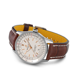 Breitling Navitimer Automatic 41 White Dial Brown Leather Strap Watch for Men - A17326211G1P2 Buy Now By Breitling