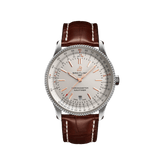 Breitling Navitimer Automatic 41 White Dial Brown Leather Strap Watch for Men - A17326211G1P2 Buy Now By Breitling