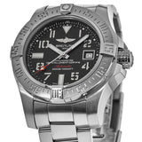 Breitling Avenger II Seawolf 45mm Grey Dial Silver Steel Strap Mens Watch - A1733110/F563 Buy Now By Breitling