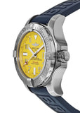 Breitling Avenger II Seawolf Yellow Dial Blue Rubber Strap 45mm Mens Watch - A1733110/I519/157S Buy Now By Breitling