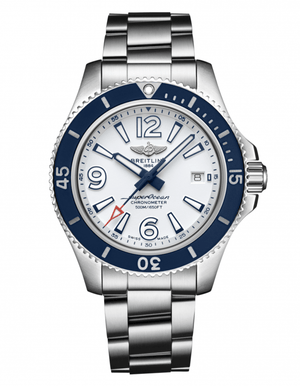 Breitling Superocean 42mm White Dial Silver Steel Strap Watch for Men - A17366D81A1A1 Buy Now By Breitling