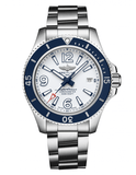 Breitling Superocean 42mm White Dial Silver Steel Strap Watch for Men - A17366D81A1A1 Buy Now By Breitling