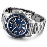 Breitling Superocean Automatic 42mm Blue Dial Silver Steel Strap Watch for Men - A17366D81C1A1 Buy Now By Breitling