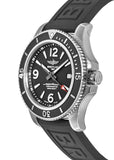 Breitling Superocean II 44mm Black Dial Black Rubber Strap Watch for Men - A17367D71B1S2 Buy Now By Breitling