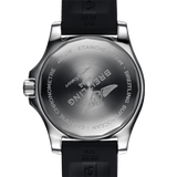 Breitling Superocean II 44mm Black Dial Black Rubber Strap Watch for Men - A17367D71B1S2 Buy Now By Breitling