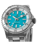 Breitling Superocean Automatic 36 Turquoise Dial Silver Steel Strap Watch for Men - A17377211C1A1 Buy Now By Breitling