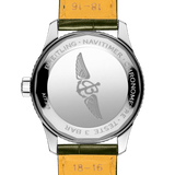 Breitling Navitimer Automatic 35 Green Dial Green Leather Strap Watch for Women - A17395361L1P1 Buy Now By Breitling