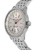 Breitling Navitimer Automatic 35 White Dial Silver Steel Strap Watch for Men - A17395F41G1A1 Buy Now By Breitling