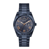 Guess Connoisseur Quartz Blue Dial Blue Steel Strap Watch For Men - GW0265G9 Buy Now By Guess
