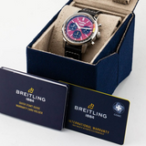 Breitling Top Time B01 Chevrolet Corvette Red Dial Black Leather Strap Watch for Men - AB01761A1K1X1 Buy Now By Breitling