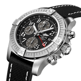 Breitling Avenger B01 Chronograph GMT Black Dial Black Nylon Strap Watch for Men - A24315101B1X1 Buy Now By Breitling
