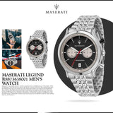 Maserati Legend Chronograph Black Dial Stainless Steel Watch For Men - R8873638001 Buy Now By Maserati