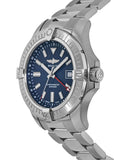 Breitling Avenger Automatic GMT 45 Blue Dial Silver Steel Strap Watch for Men - A32395101C1A1 Buy Now By Breitling