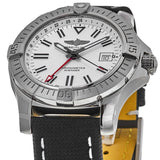 Breitling Avenger Automatic GMT 43 White Dial Black Nylon Strap Watch for Men - A32397101A1X1 Buy Now By Breitling