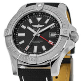 Breitling Avenger Automatic GMT 43 Black Dial Black Nylon Strap Watch for Men - A32397101B1X1 Buy Now By Breitling