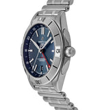 Breitling Chronomat GMT 40 Blue Dial Silver Steel Strap Watch for Men - A32398101C1A1 Buy Now By Breitling