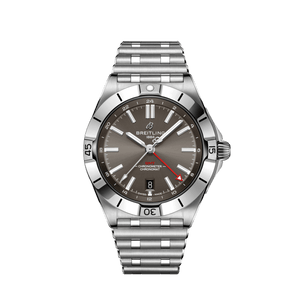 Breitling Chronomat GMT 40 Brown Dial Silver Steel Strap Watch for Men - A32398101M1A1 Buy Now By Breitling