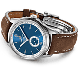 Breitling Premier Automatic 40mm Blue Dial Brown Leather Strap Mens Watch - A37340351C1X2 Buy Now By Breitling