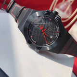 Maserati Potenza 3H STR Black Dial 42mm Leather Strap Watch For Men - R8851108010 Buy Now By Maserati