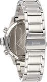 Tommy Hilfiger Trent Chronograph Black Dial Silver Steel Strap Watch for Men - 1791054 Buy Now By Tommy Hilfiger