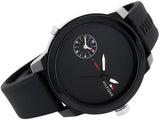 Tommy Hilfiger Denim Black Dial Black Rubber Strap Watch for Men - 1791326 Buy Now By Tommy Hilfiger