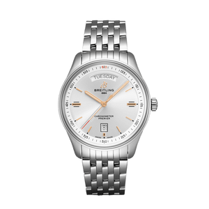 Breitling Premier Automatic Day & Date 40mm Stainless Steel Mens Watch - A45340211G1A1 Buy Now By Breitling