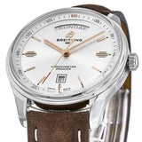 Breitling Premier Automatic Chronometer 40mm Silver Dial Mens Watch - A45340211G1X3 Buy Now By Breitling